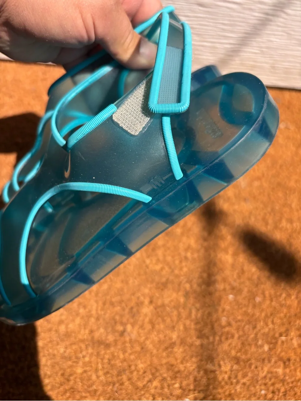 Mini Melissa Aqua sandals